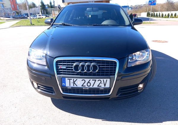 Audi A3 cena 19000 przebieg: 249000, rok produkcji 2007 z Kielce małe 254